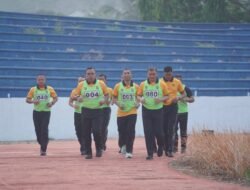 Kapolda Sulbar Tak Hanya Memimpin, tetapi Juga Turun Langsung Uji Kebugaran