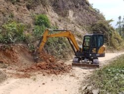 Gotong Royong Bangun Desa, Satgas TMMD ke-130 Kodim 1418/Mamuju Siapkan Akses Pengerjaan Plat Duiker