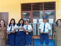 SPPG Mamasa Tandukkalua Bersama Yayasan Kemala Bhayangkari Polres Mamasa Salurkan MBG kepada 2.420 Penerima Manfaat