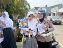 Bangun Generasi Tertib Lalu Lintas, Satgas Operasi Patuh Marano Sasar Sekolah di Mamuju