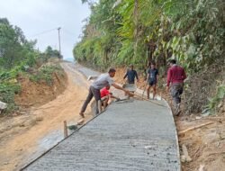 Dari Jalan Beton hingga Talud, TMMD ke-130 Kodim 1418/Mamuju Hadirkan Harapan Baru di Pammulukang Barat