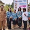 Ketua TP-PKK Kabupaten Mamasa Pimpin Penilaian Lomba Keberhasilan di Lakahang